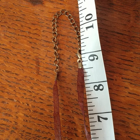 Boho Beaded Pendant on Ribbon - Picture 7 of 10